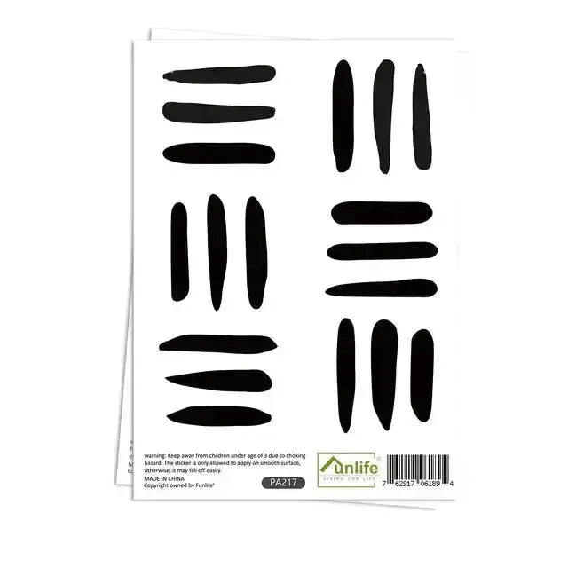 Abstract Lines Wall Stickers - Modern Minimalist Decor - Easy do Wall do