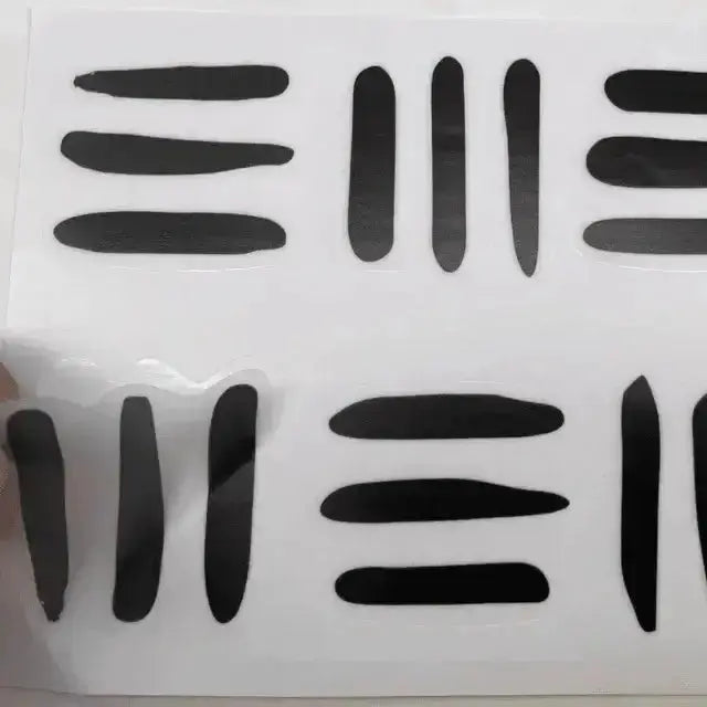 Abstract Lines Wall Stickers - Modern Minimalist Decor - Easy do Wall do
