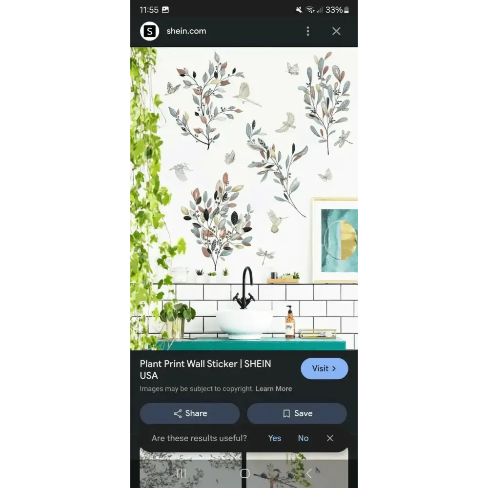 Botanical Branch Wallpaper Sticker Set for Natural Decor - Easy do Wall do