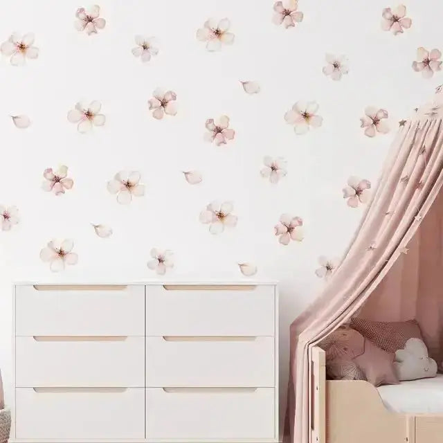Cherry Blossom Wall Stickers for Elegant Spaces - Easy do Wall do