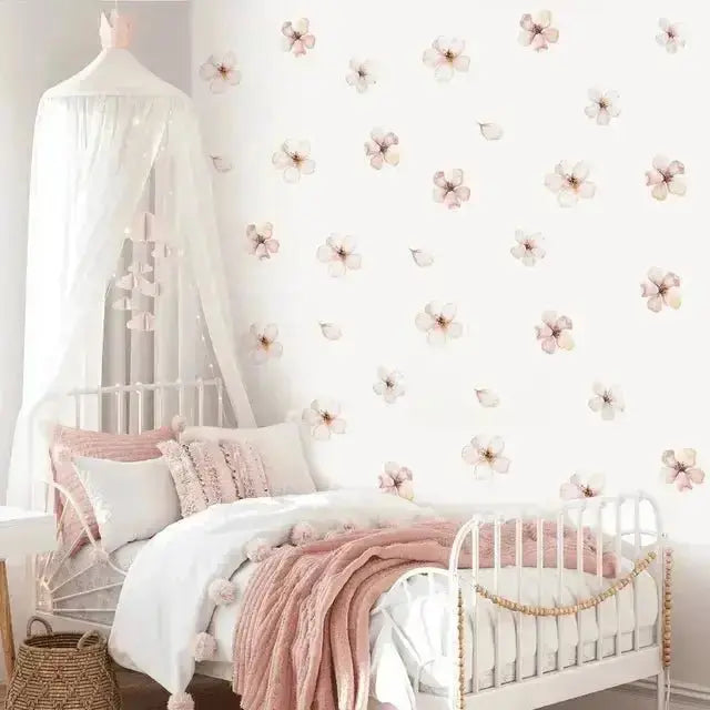 Cherry Blossom Wall Stickers for Elegant Spaces - Easy do Wall do