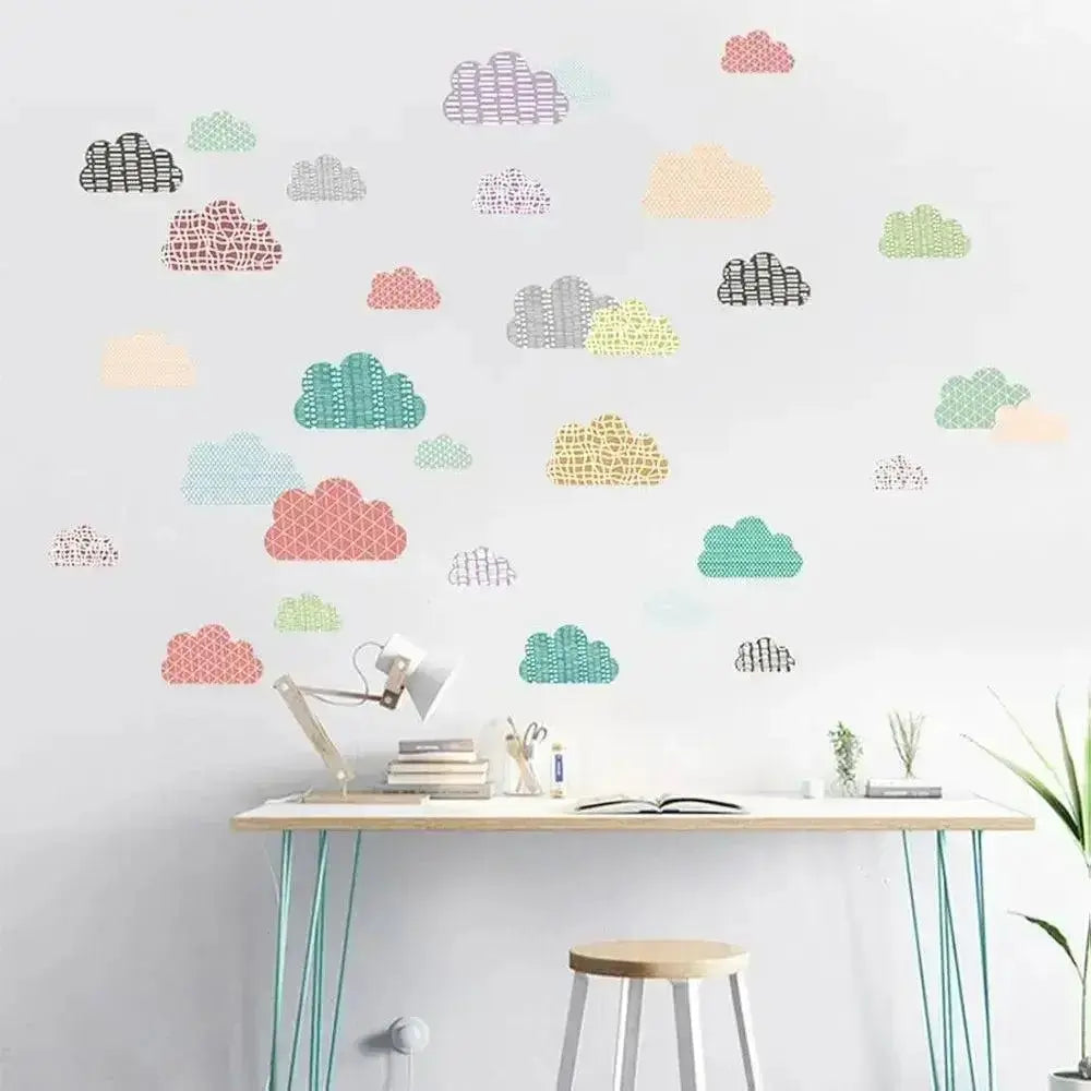 Cloud Wall Stickers for Home Decor - Easy do Wall do
