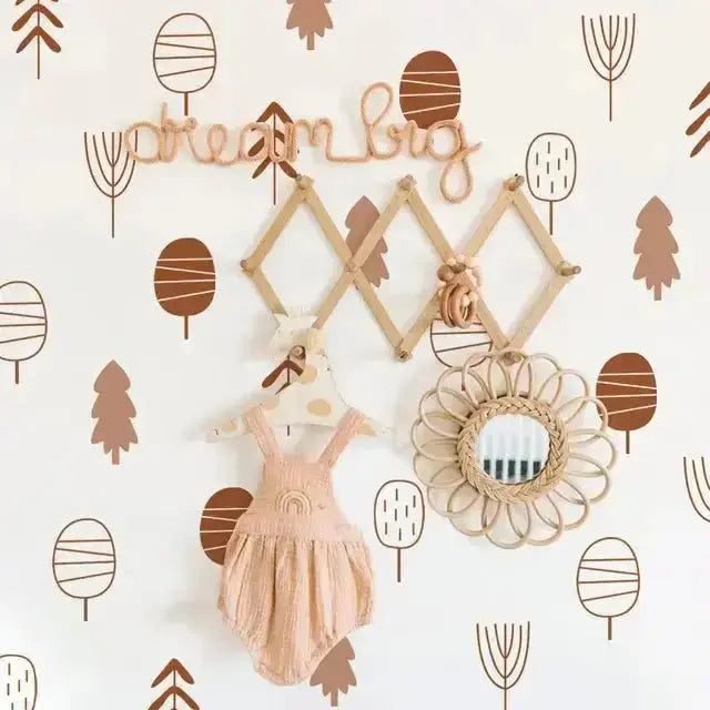 Geometric Tree Wall Stickers for Modern Decor - Easy do Wall do