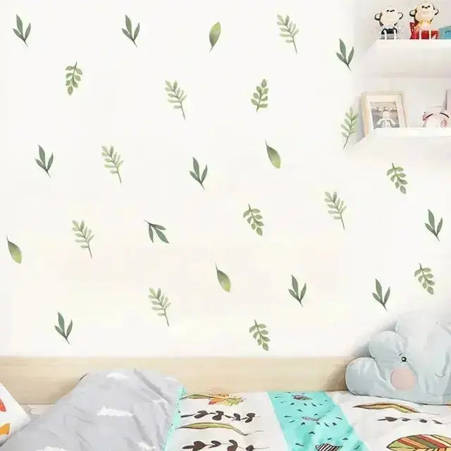 Green Leaves Wall Stickers for Nature - Inspired Spaces - Easy do Wall do