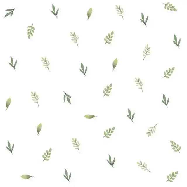 Green Leaves Wall Stickers for Nature - Inspired Spaces - Easy do Wall do