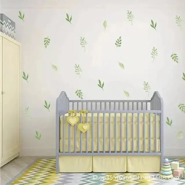 Green Leaves Wall Stickers for Nature - Inspired Spaces - Easy do Wall do
