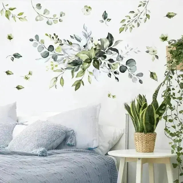 Greenery Wall Stickers for Natural Decor - Easy do Wall do