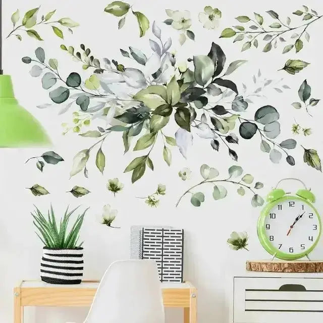 Greenery Wall Stickers for Natural Decor - Easy do Wall do