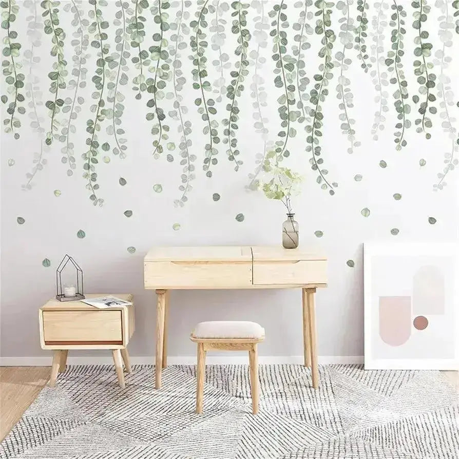 Hanging Vine Wallpaper Stickers for Natural Decor - Easy do Wall do
