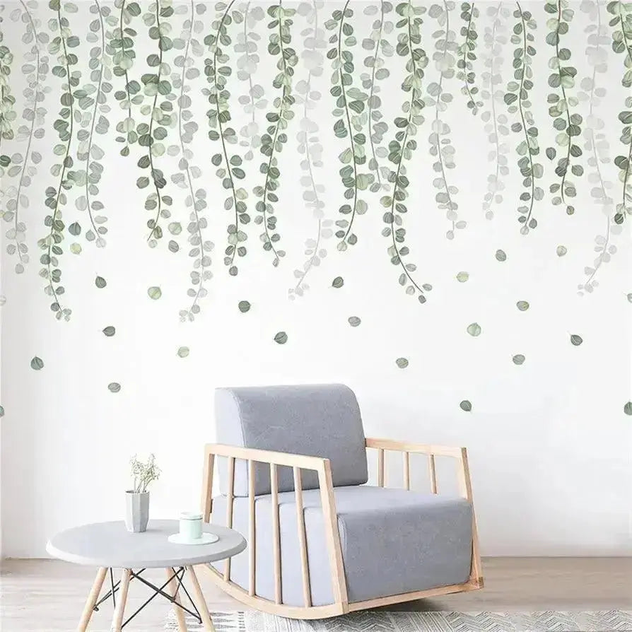 Hanging Vine Wallpaper Stickers for Natural Decor - Easy do Wall do
