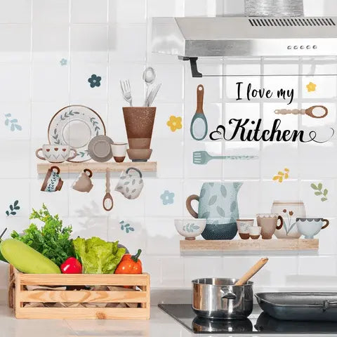 Cooking utensils Wall stickers Easy do Wall do