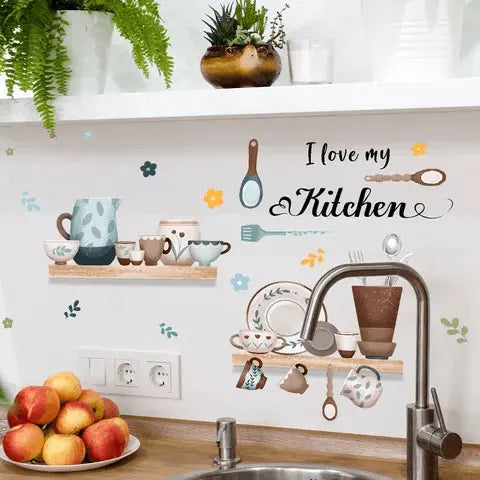 Cooking utensils Wall stickers Easy do Wall do