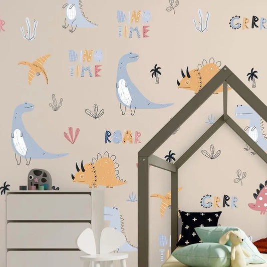 Dinosaur Nursery Wall Sticker Easy do Wall do