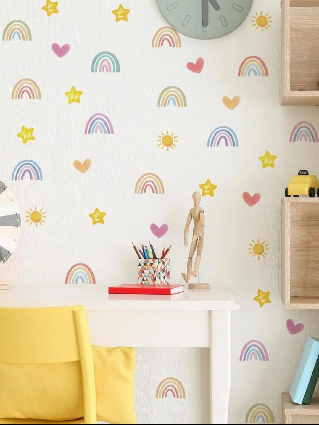 Rainbow Wall Stickers Easy do Wall do