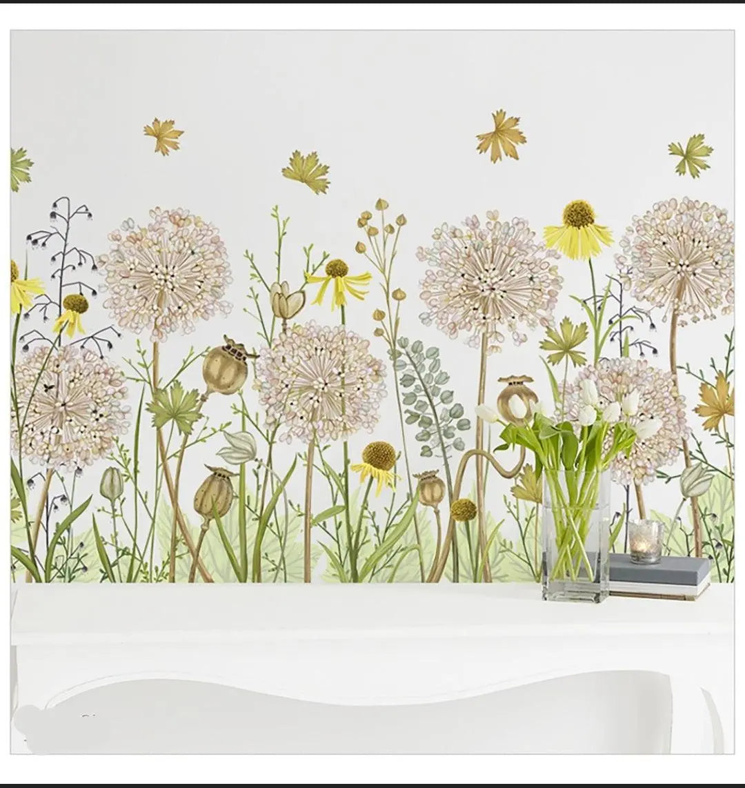 Dandelion Fields Wall Sticker Easy do Wall do