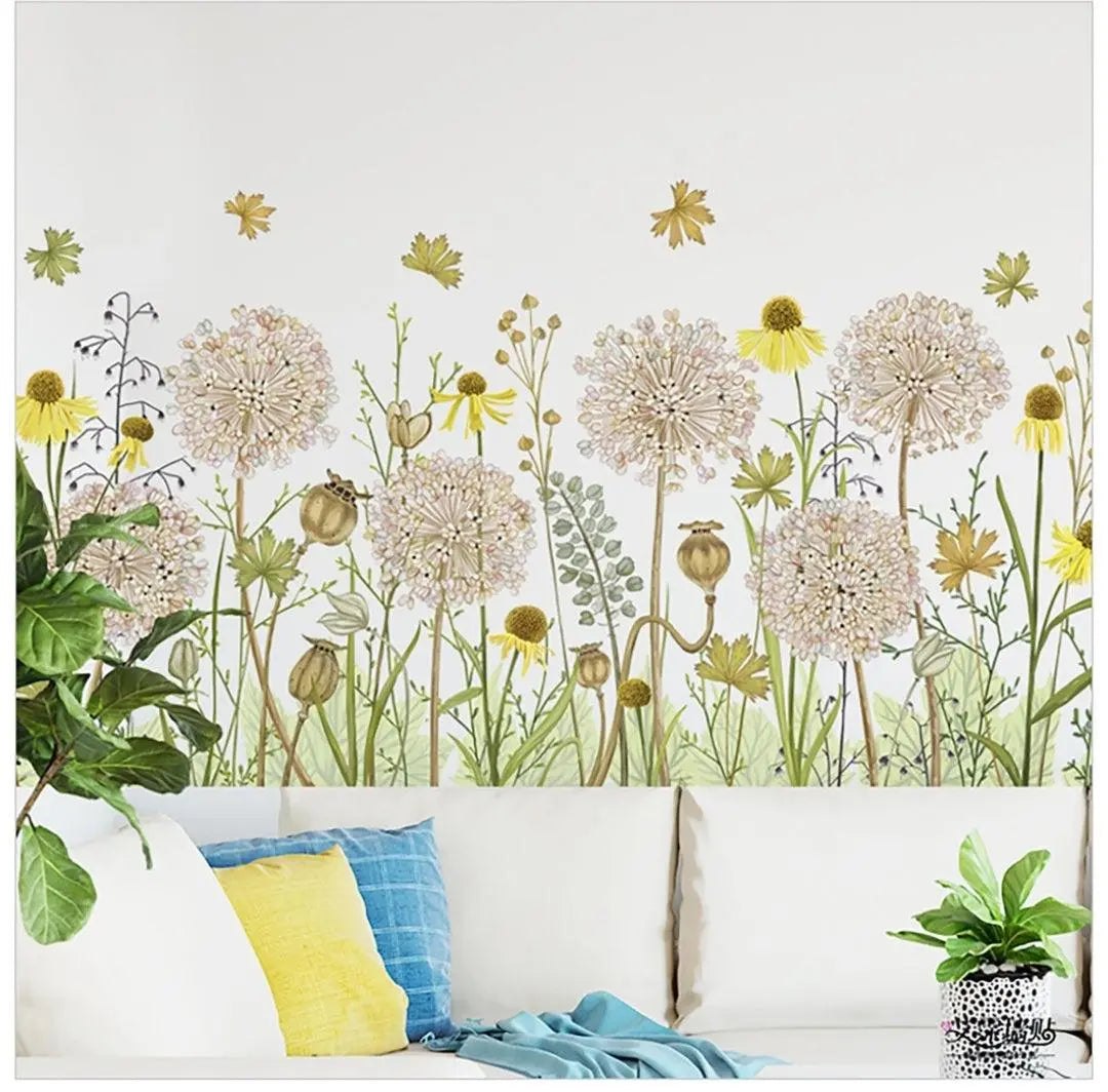 Dandelion Fields Wall Sticker Easy do Wall do