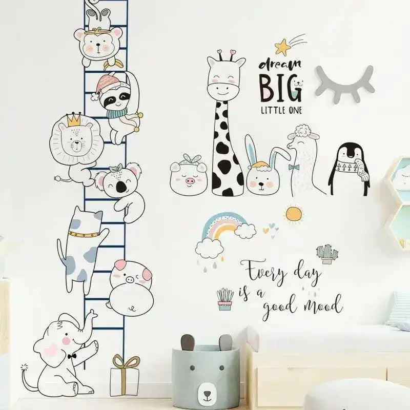 Climbing Animals Wall Stickers for Fun Home Decor - Easy do Wall do