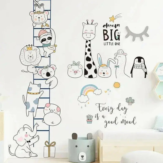 Climbing Animals Wall Stickers for Fun Home Decor - Easy do Wall do