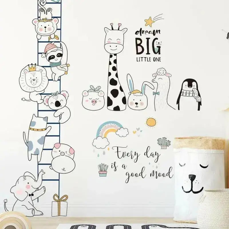 Climbing Animals Wall Stickers for Fun Home Decor - Easy do Wall do