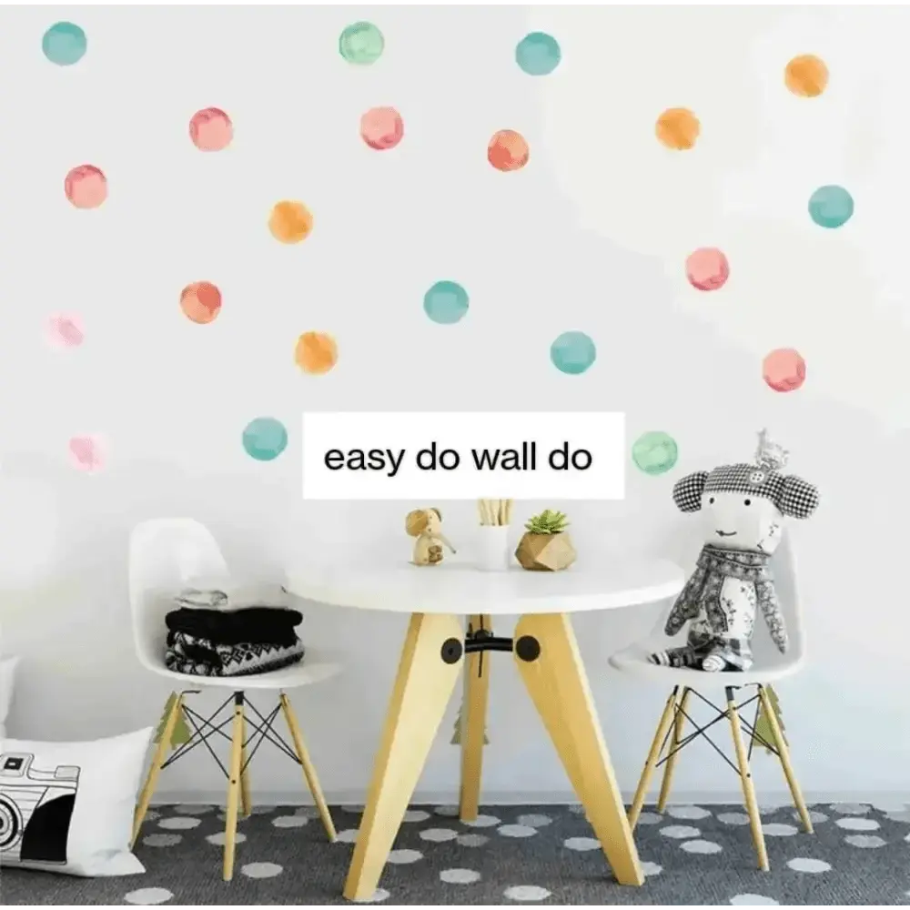 Colorful Dots Wall Stickers - Fun Kids’ Room & Home Decor - Easy do Wall do