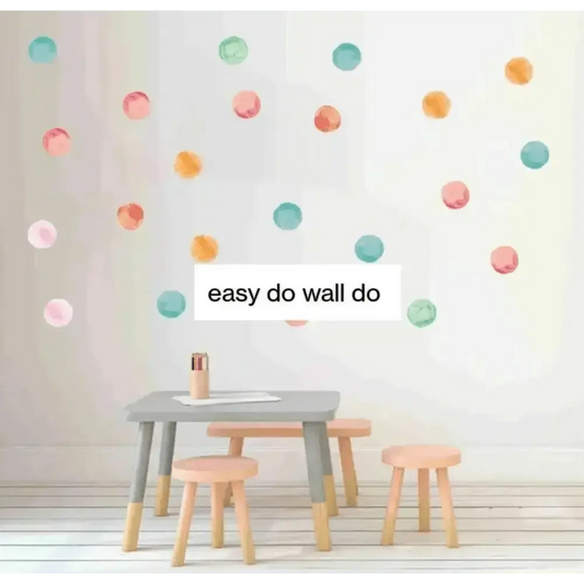 Colorful Dots Wall Stickers - Fun Kids’ Room & Home Decor - Easy do Wall do
