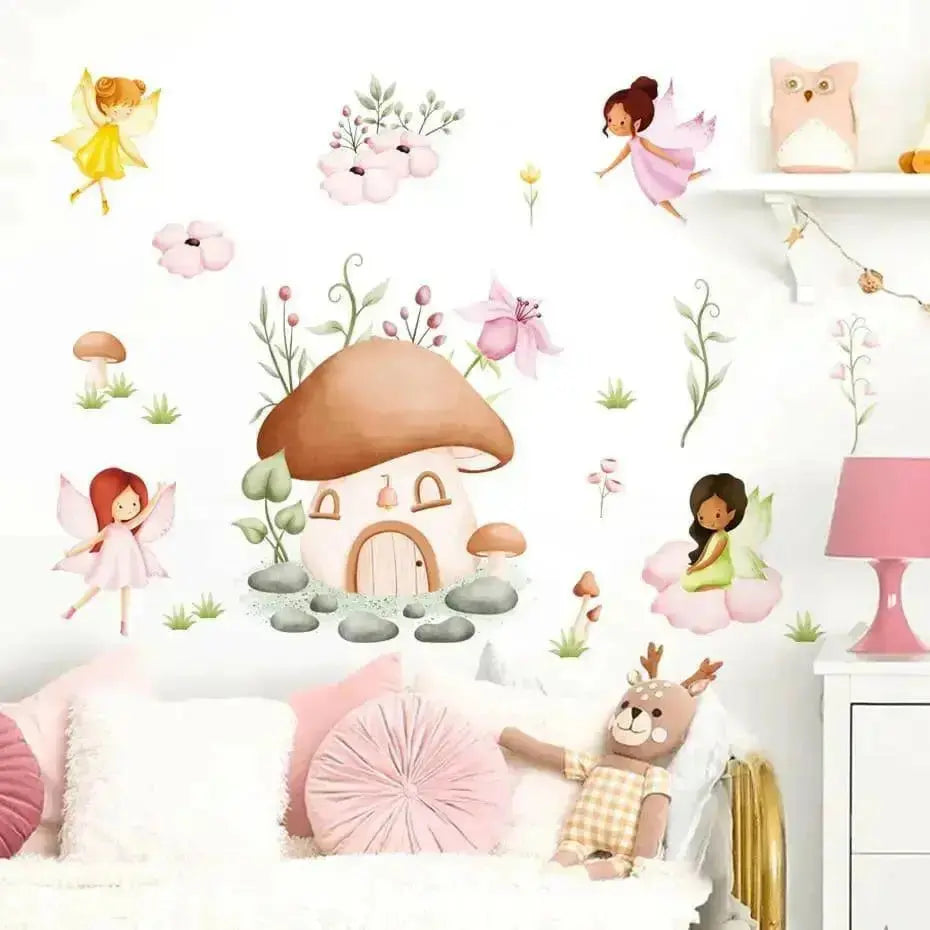 Enchanting Fairy Wall Decals for Kids' Rooms - Easy do Wall do