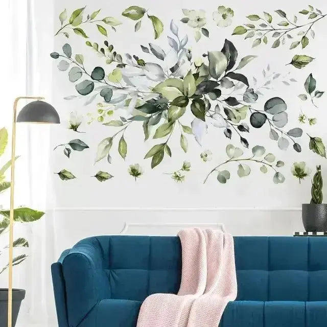 Greenery Wall Stickers for Natural Decor - Easy do Wall do