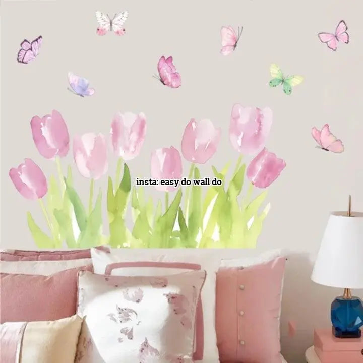 Tulip wall stickers Easy do Wall do