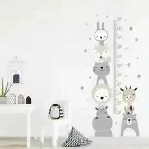 Jungle Animals Wall Stickers - Fun and Colorful Kids' Decor - Easy do Wall do