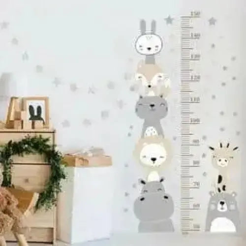 Jungle Animals Wall Stickers - Fun and Colorful Kids' Decor - Easy do Wall do