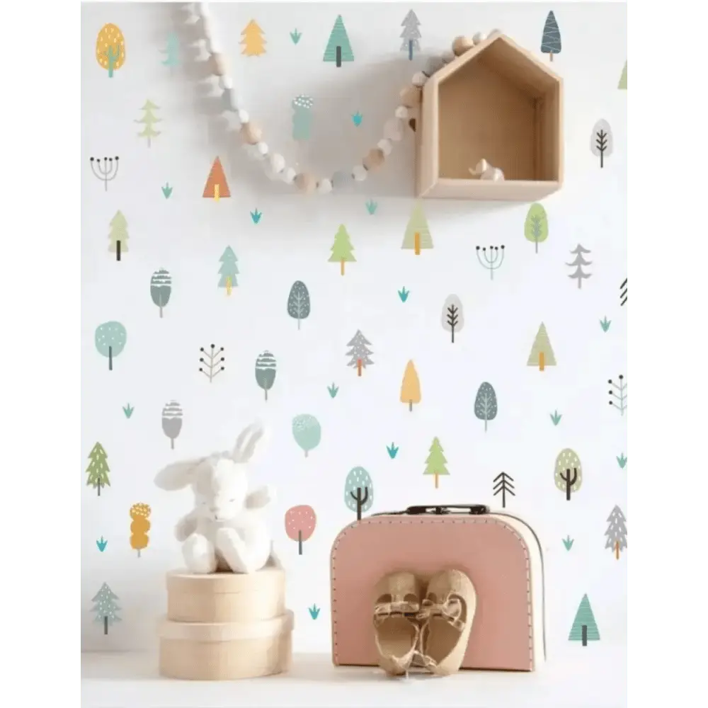 Minimalist Forest Wall Sticker for Modern Decor - Easy do Wall do