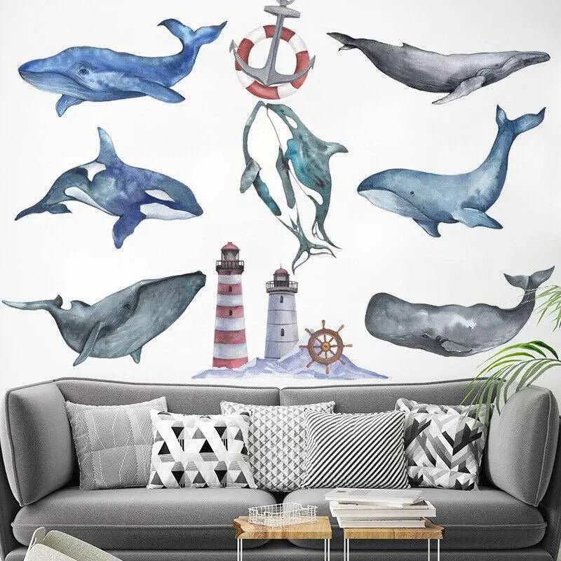 Underwater Adventure Wall Sticker Set Easy do Wall do