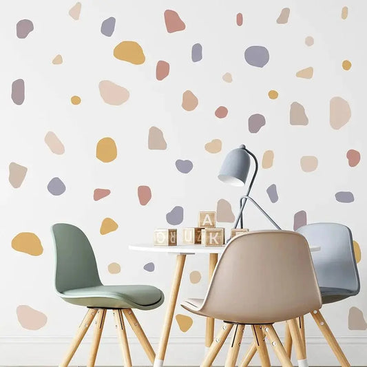 Terrazzo Wall Decals Boho Room Decor Easy do Wall do