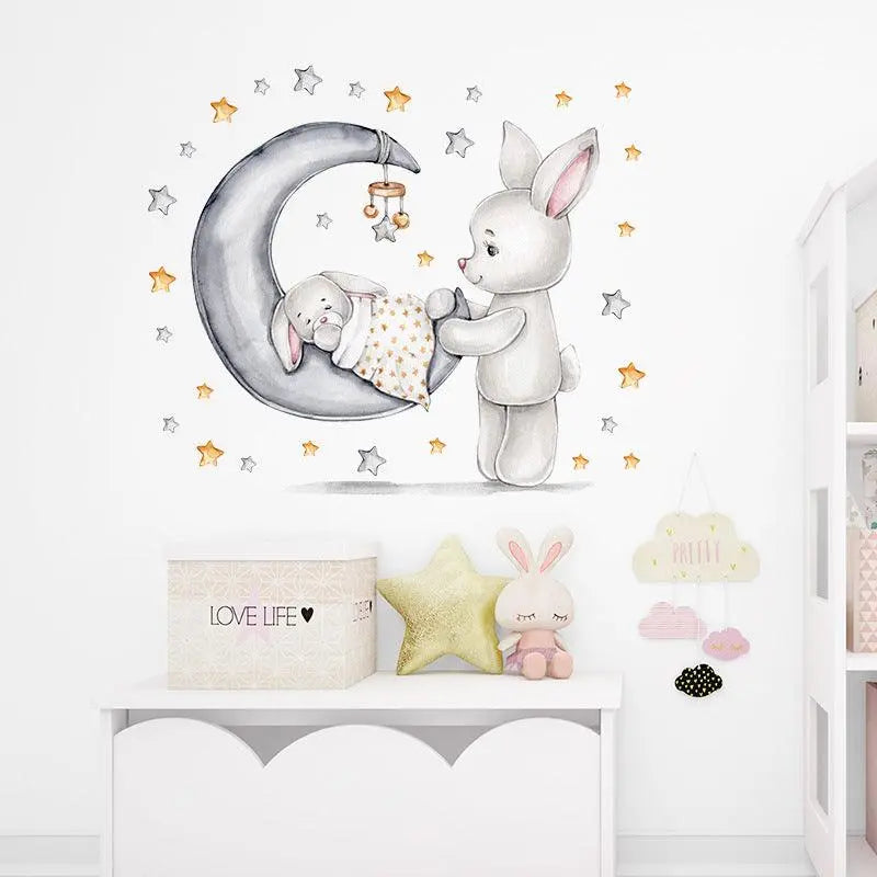 Sweet Dreams Bunny Wall Sticker Easy do Wall do