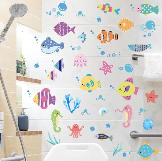 Underwater Friends Wall Stickers Easy do Wall do