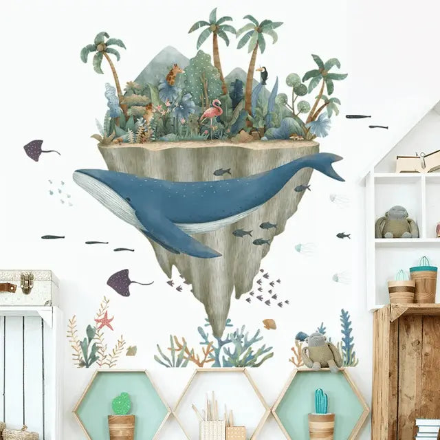 Underwater Paradise Wall Stickers Easy do Wall do