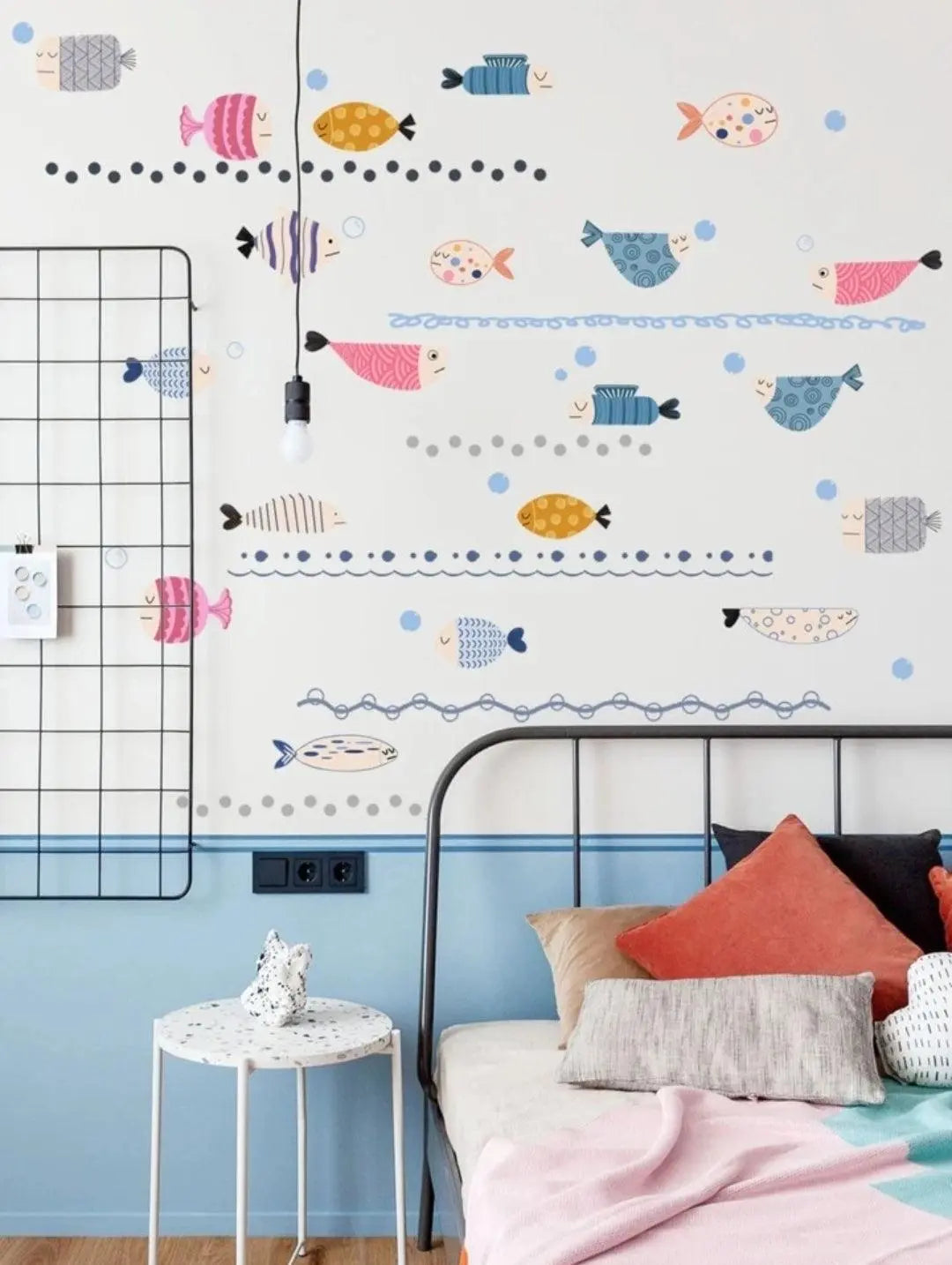 Underwater Fish Frenzy Wall Sticker Set Easy do Wall do