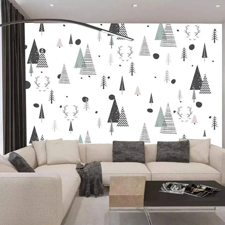 Forest Adventure Wall Mural Easy do Wall do