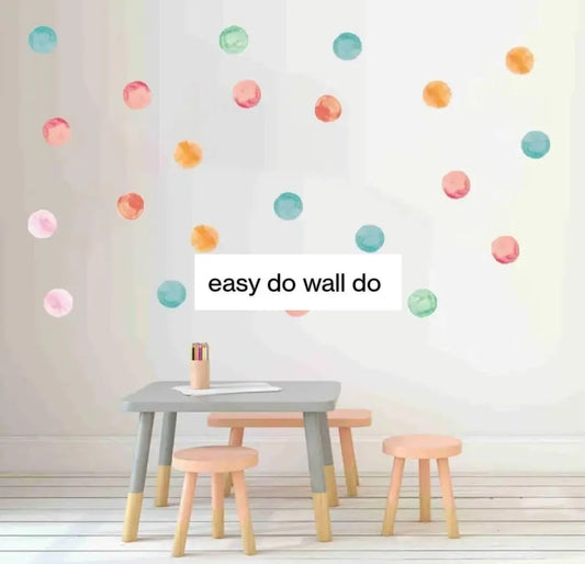 Colorful Dots Wall Stickers - Fun Kids’ Room & Home Decor Easy do Wall do