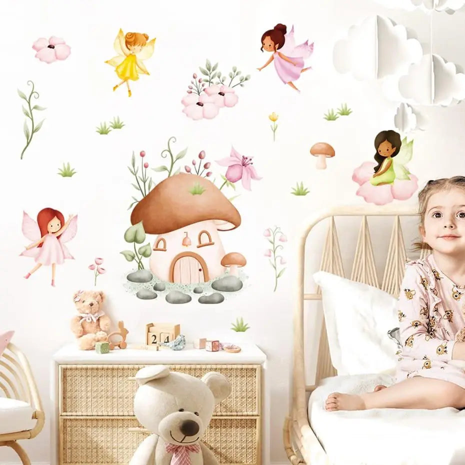 Enchanting Fairy Wall Decals for Kids Rooms Easy do Wall do