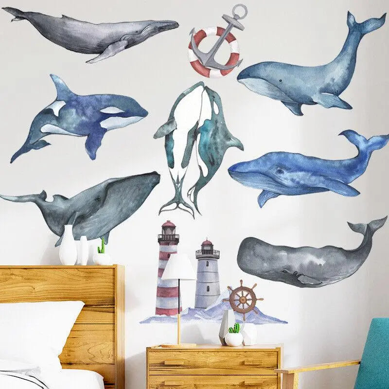 Underwater Adventure Wall Sticker Set Easy do Wall do