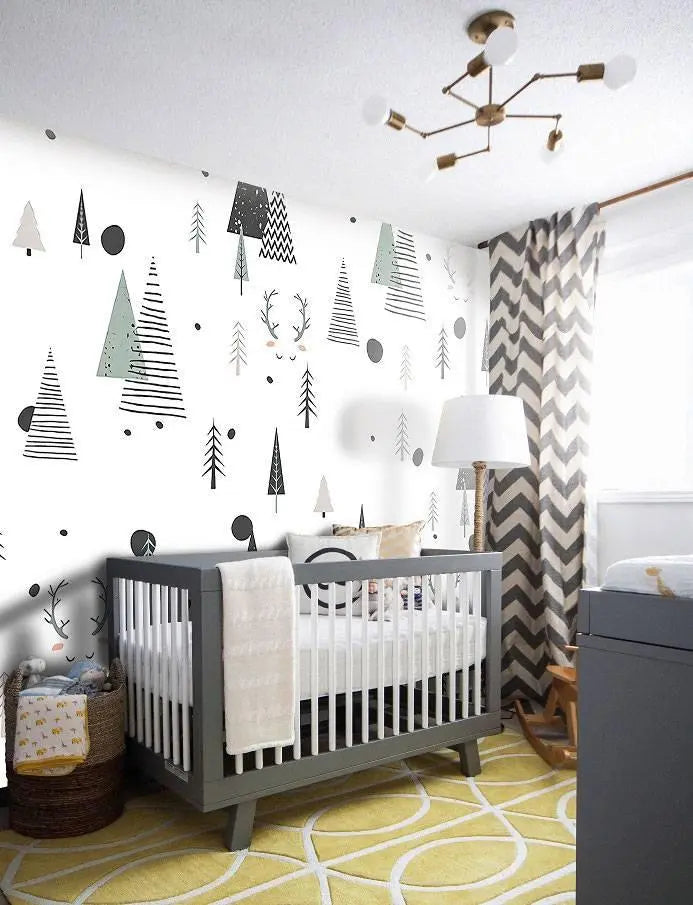 Forest Adventure Wall Mural Easy do Wall do