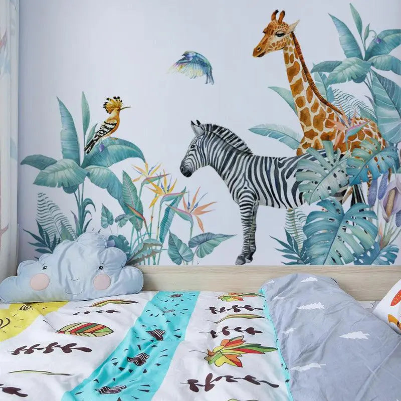 Serene Safari Wall Mural - Easy do Wall do