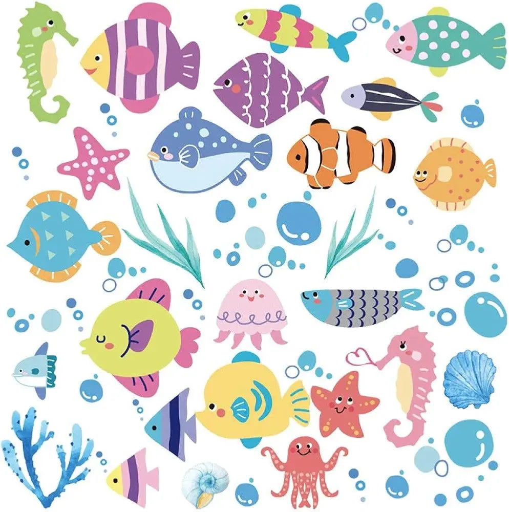 Underwater Friends Wall Stickers Easy do Wall do