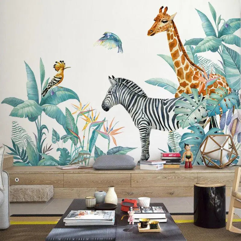 Serene Safari Wall Mural - Easy do Wall do