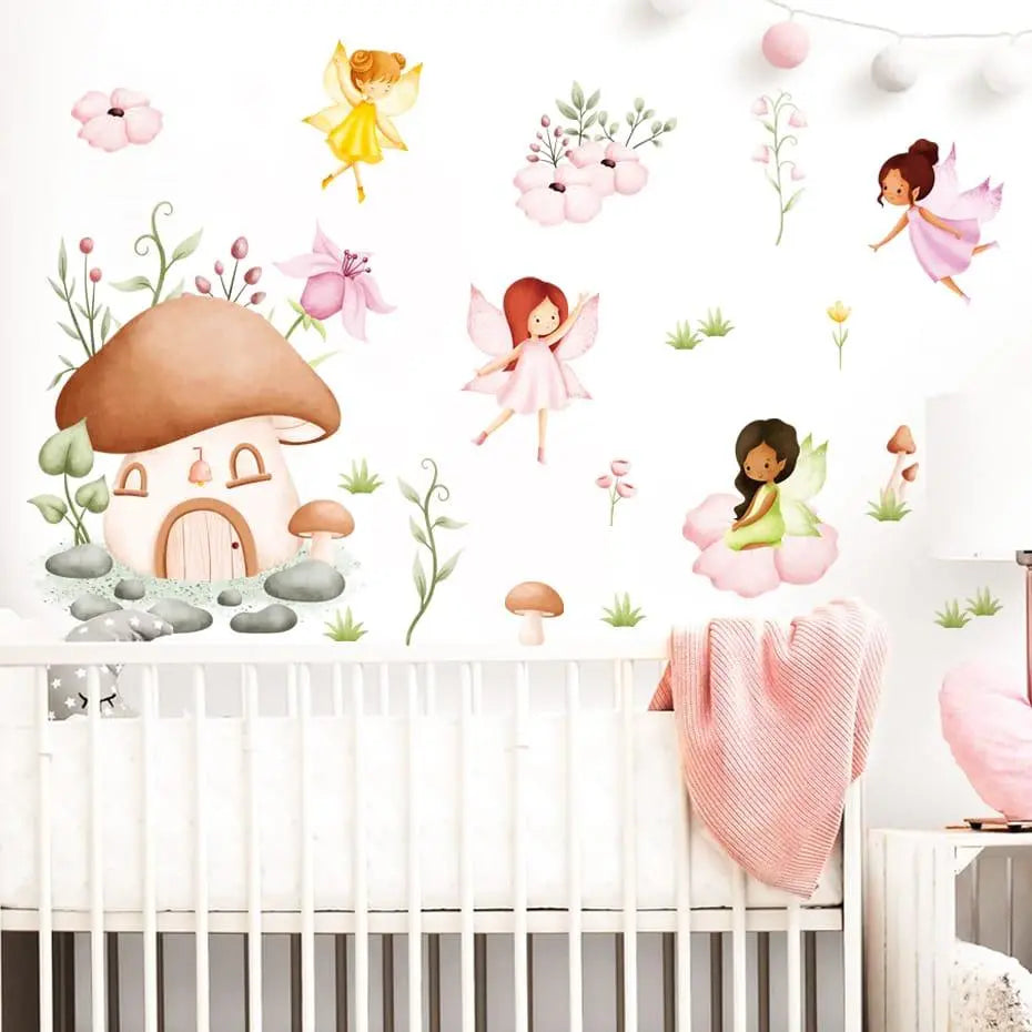 Enchanting Fairy Wall Decals for Kids Rooms Easy do Wall do