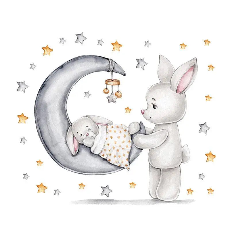 Sweet Dreams Bunny Wall Sticker Easy do Wall do