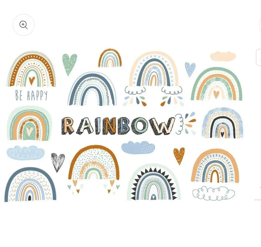 Rainbow Wall Sticker Set Easy do Wall do