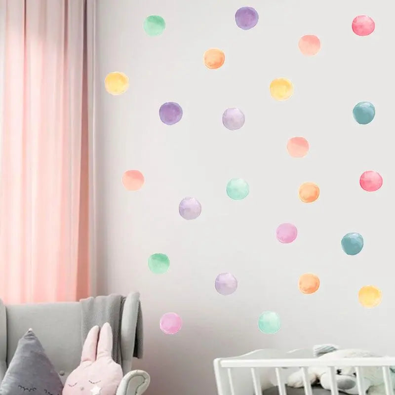 Vinyl Colorful Dot Easy do Wall do