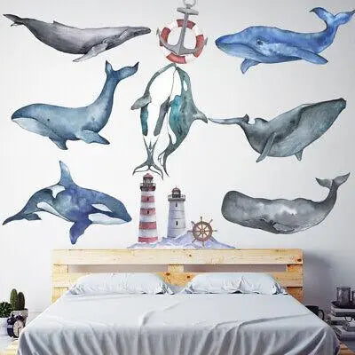 Underwater Adventure Wall Sticker Set Easy do Wall do